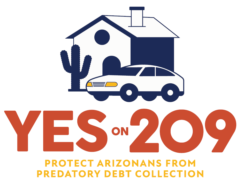 Logo for Proposition 209: YES on 209